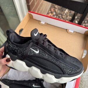 Nike Charcoal and White Athletic Shoes